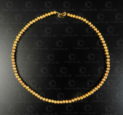 Collier de perles en or 656. Inde du Nord.