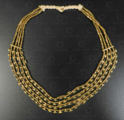 Kondh tribe bronze necklace 661. Kondh culture, Odisha, East India.