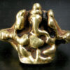 Ganesha gold ring R262. Maharashtra state, South India.