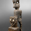 Small Dayak statue BO284. Bidayuh tribal culture, Sarawak, Malaysian state on the island of Borneo.