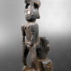 Small Dayak statue BO284. Bidayuh tribal culture, Sarawak, Malaysian state on the island of Borneo.