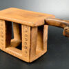 Lobi tribe stool AF16B. Lobi or Mossi tribal culture of Burkina Faso, West Africa.