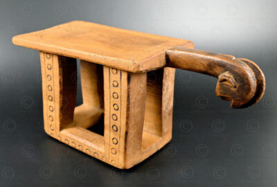 Lobi tribe stool AF16B. Lobi or Mossi tribal culture of Burkina Faso, West Africa.