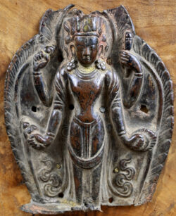 Nepalese Avalokiteshvara NE61. Nepal or Tibet. Circa 13th century.