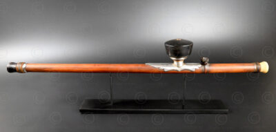 Pipe à opium chinoise T496. Thaïlande. XIXe siècle.