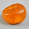 Large amber bead BD214E. Sourced in India, but may have come from Tibet, and originally from the Baltic region.