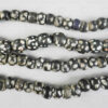 Dotted glass paste beads BD317. Worn by hill tribes of eastern Indian-western Burmese mountain ranges.