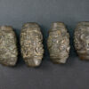 Laos bronze amulet beads BD316. Old Laos or the Lanna kingdom.