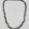 Perles en pâte de verre pontuée BD317. Porté par les tribus montagnardes de lInde orientale et la Birmanie occidentale.