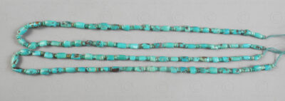 Persian turquoise beads 22SH4. Western Asia.