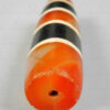 Burmese Zi-type carnelian bead BD233. Pyu city states, Burma.