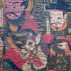 Fine antique Yao painting YA191. From one of the Yao groups of Northern Laos or Southern China.