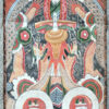 Ensemble de peintures cérémonielles Yao Set6. Minorité Mien Yao, région de Luang Namtha, nord du Laos.