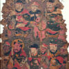 Fine antique Yao painting YA191. From one of the Yao groups of Northern Laos or Southern China.