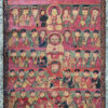 Framed Yao ceremonial painting YA188. Mien Yao minority, Southern China or Northern Laos.