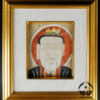 Framed Yao paper mask YA143A. Mien Yao minority, Southern China or Northern Laos.