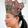 Yao Priest crown YA193. Mien Yao minority, Southern China or Northern Laos.