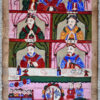 Yao ceremonial paintings Set15. Lantien Yao culture, Northern Laos or Southern China.