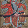 Yao ceremonial paintings Set19 . Lantien Yao or Nung minority, Northern Laos or Northern Vietnam.