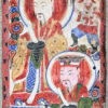 Yao ceremonial paintings Set21. Mien Yao minority, region of Luang Namtha, Northern Laos.