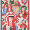Yao ceremonial paintings Set3. Mien Yao minority, region of Luang Namtha, Northern Laos.